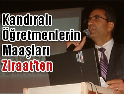 Kandıralı öğretmenlerin maaşları Ziraat’ten