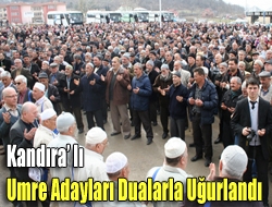 Kandıra lı Umre Adayları Dualarla Uğurlandı