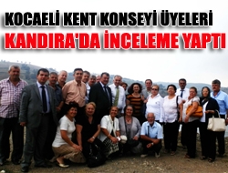 Kocaeli Kent Konseyi Üyeleri Kandıra'da İnceleme Yaptı