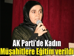 AK Partide kadın müşahitlere eğitim verildi