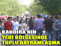 Kandıra'nın yedi bölgesinde toplu bayramlaşma