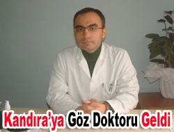 Kandıra’ya göz doktoru geldi