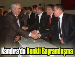 Kandıra'da renkli bayramlaşma