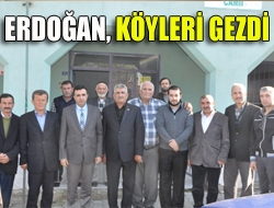 Erdoğan, köyleri gezdi