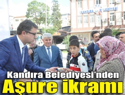 Kandıra Belediyesinden aşure ikramı