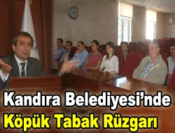 Kandıra Belediyesinde köpük tabak rüzgarı
