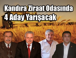 Kandıra Ziraat Odası Kongresi 4 aday yarışacak