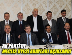 AK Partide meclis üyesi adayları açıklandı