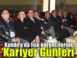 Kandırada lise öğrencilerine Kariyer Günleri