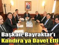 Başkan, Bayraktarı Kandıraya davet etti