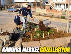 Kandıra merkez güzelleşiyor