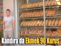 Kandırada ekmek 90 kuruş