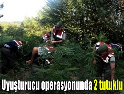 Uyuşturucu operasyonunda 2 tutuklu