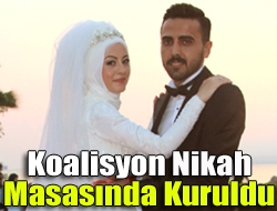 Koalisyon nikah masasında kuruldu