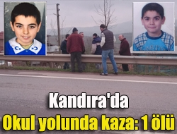 Kandıra yolunda feci kaza: 1 ölü