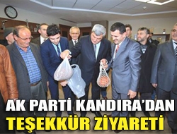 AK Parti Kandıradan teşekkür ziyareti