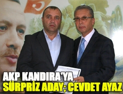 AKP Kandıra'ya sürpriz aday; Cevdet Ayaz