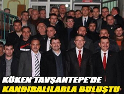 Köken Tavşantepede Kandıralılarla buluştu