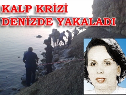 Kalp Krizi Denizde Yakaladı