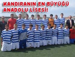 Kandıranın en Büyüğü Anadolu Lisesi!