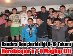 Kandıra Gençlerbirliği U-19 Takımı Herekesporu 1-0 Mağlup Etti