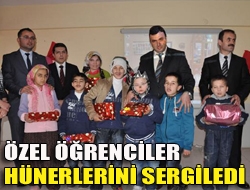 Özel öğrenciler hünerlerini sergiledi