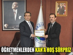 Öğretmenlerden Kana hoş sürpriz