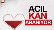 Acil kan aranıyor!