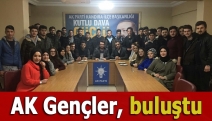 AK Gençler, buluştu