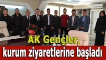 AK Gençler, kurum ziyaretlerine başladı