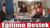 AK Kadınlar’dan eğitime destek