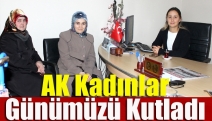 AK Kadınlar günümüzü kutladı