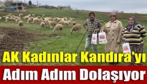 AK Kadınlar Kandıra'yı adım adım dolaşıyor