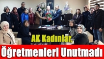 AK Kadınlar, Öğretmenleri Unutmadı