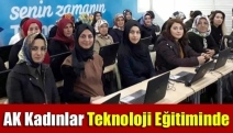 AK Kadınlar teknoloji eğitiminde