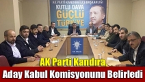 AK Parti Kandıra, Aday Kabul Komisyonunu Belirledi