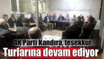 AK Parti Kandıra, teşekkür turlarına devam ediyor