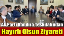 Ak Parti Kandıra Teşkilatından Hayırlı Olsun Ziyareti