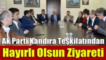 Ak Parti Kandıra Teşkilatından Hayırlı Olsun Ziyareti