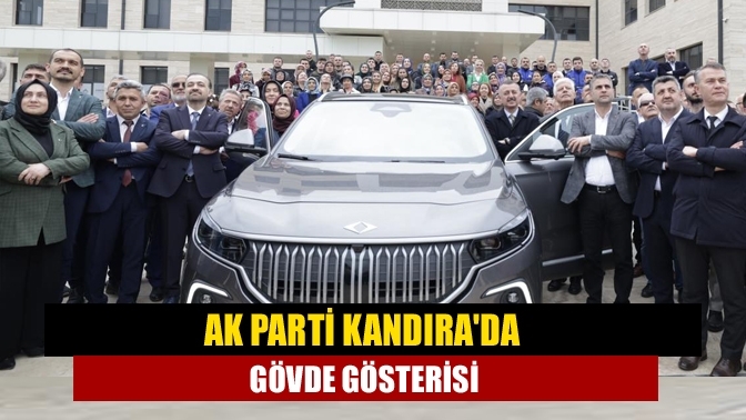 AK Parti Kandıra'da gövde gösterisi