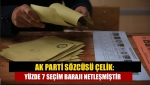 AK Parti Sözcüsü Çelik: Yüzde 7 seçim barajı netleşmiştir