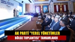 AK Parti "Yerel Yönetimler Bölge Toplantısı" tamamlandı