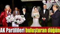 AK Partilileri buluşturan düğün