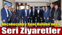 Akçakocabey Spor Kulübü’nden Seri Ziyaretler