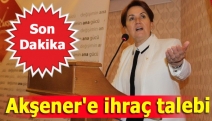 Akşener'e ihraç talebi