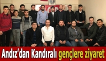 Andız’dan Kandıralı gençlere ziyaret