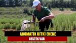 Aromatik bitki ekene destek var....