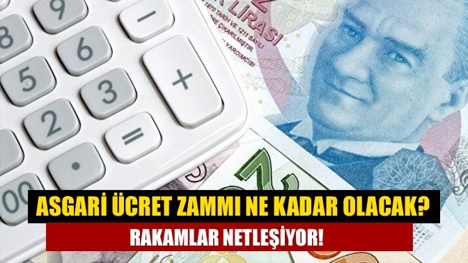 Asgari ücret zammı ne kadar olacak? Rakamlar netleşiyor!