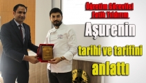 Aşurenin tarihi ve tarifini anlattı