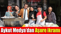 Aykut Medya’dan aşure ikramı